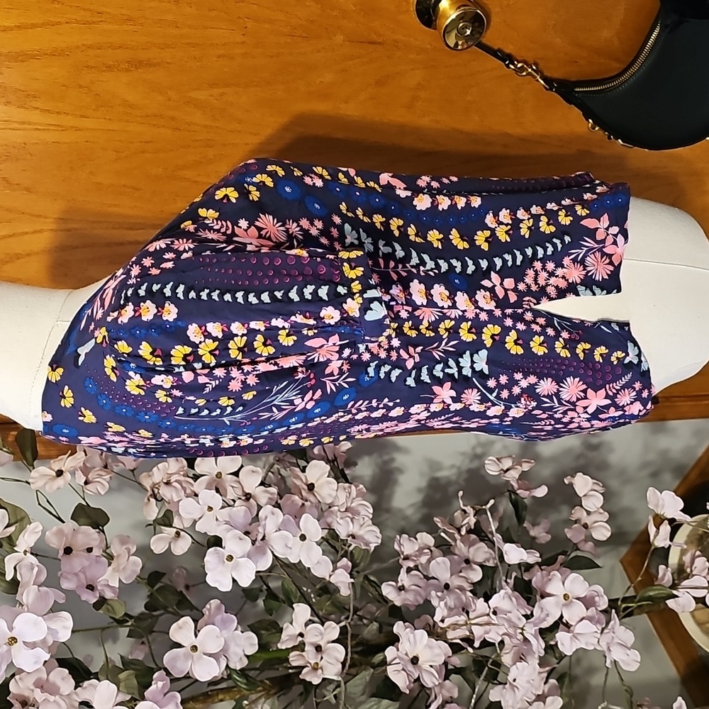 Anthropologie Meadow Rue Wrap Top - Picture 5 of 11